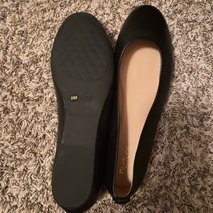 Nurture Black Flats